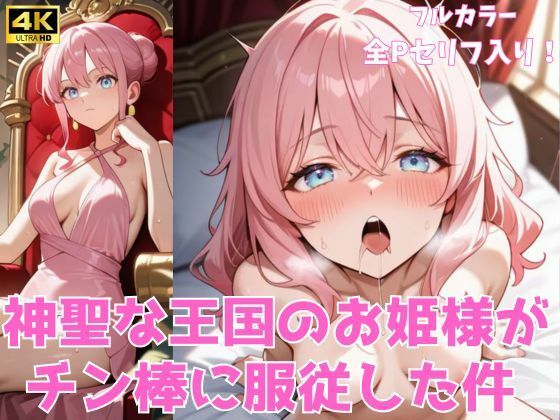 神聖な王国のお姫様がチン棒に服従した件