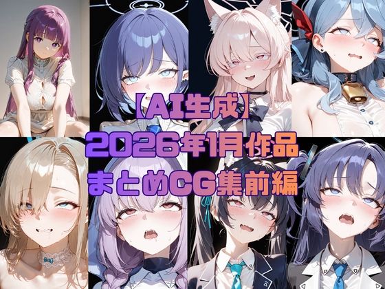 【AI生成】2026年1月作品まとめCG集 前編