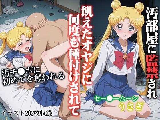 汚部屋に監禁され何度も種付けされて セー●ームーン うさぎ
