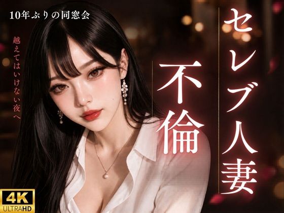【音声付きOP】セレブ人妻、同窓会で不倫。10年ぶりに再会した憧れの彼女は、夫には言えないほど欲求不満だった