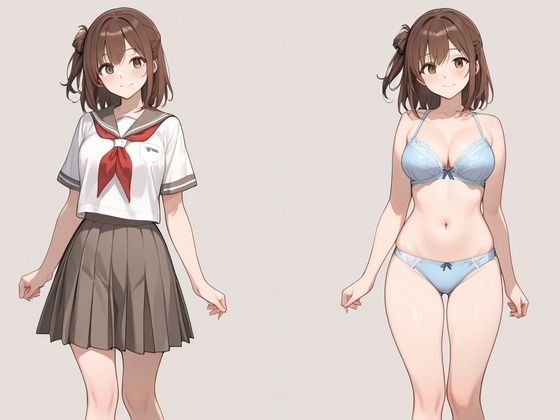 セーラー服のあの子は、下着姿が一番かわいい。